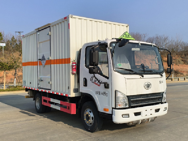 解放藍牌雜項危險物品廂式運輸車 解放藍牌雜項危險物品廂式運輸車